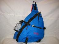 #30 Zipper Sling Backpack w/water bottle